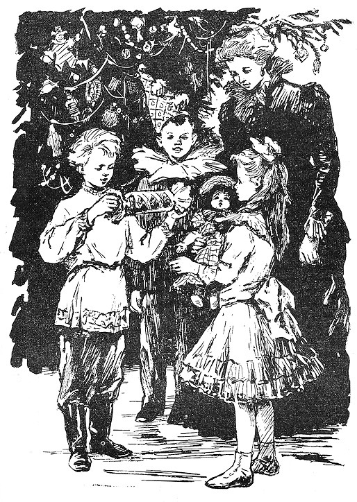 Нина Носович. Иллюстрация к "Детству Никиты" А. Н. Толстого.