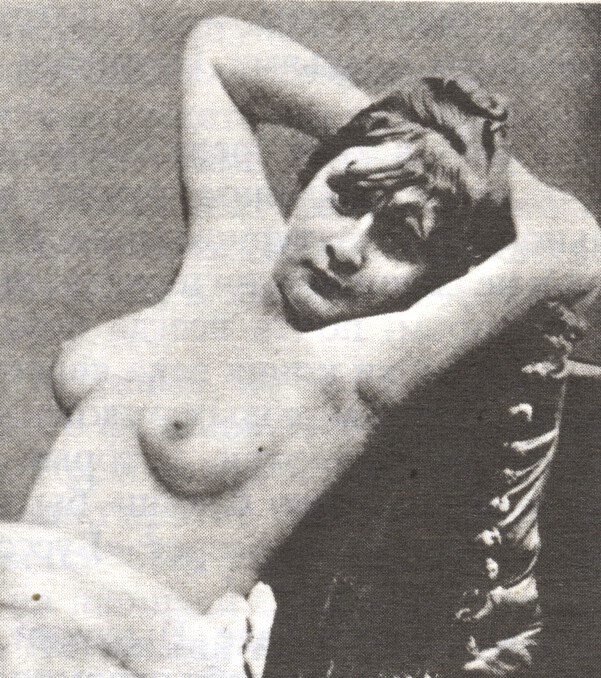 Луиза Вебер (по прозвищу Ла Гулю) в молодости.