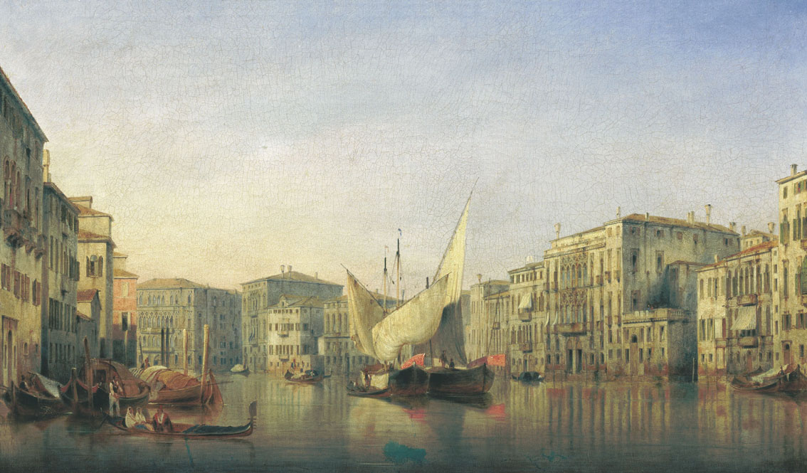 А. Мордвинов. Вид Венеции. 1851.