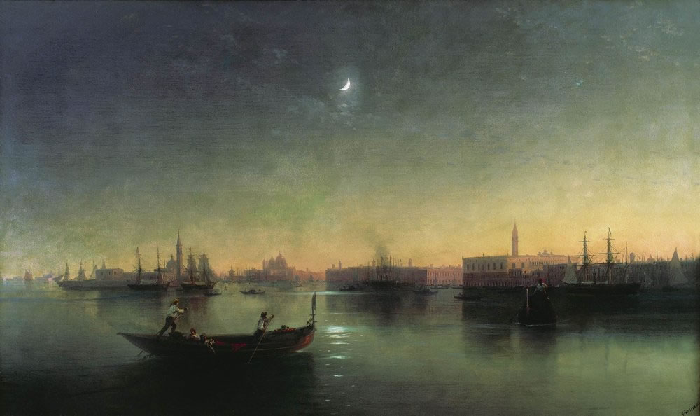 И. Айвазовский. венеция. 1870-е.