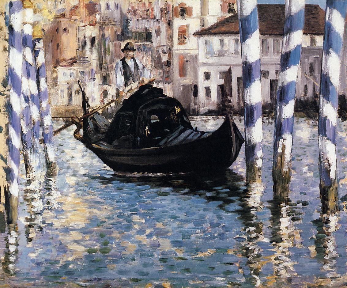 Эдуард Мане. "Большой канал в Венеции. 1875 год.