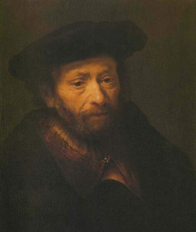 Рембрандт ван Рейн. Портрет пожилого человека. 1643.                                         .