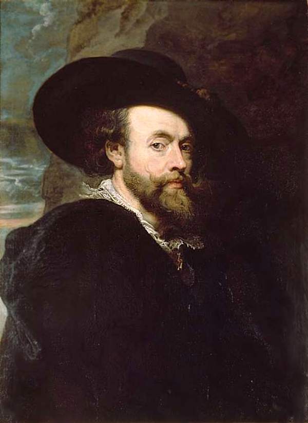 Питер Рубенс. Автопортрет. 1622-1623.                                          .