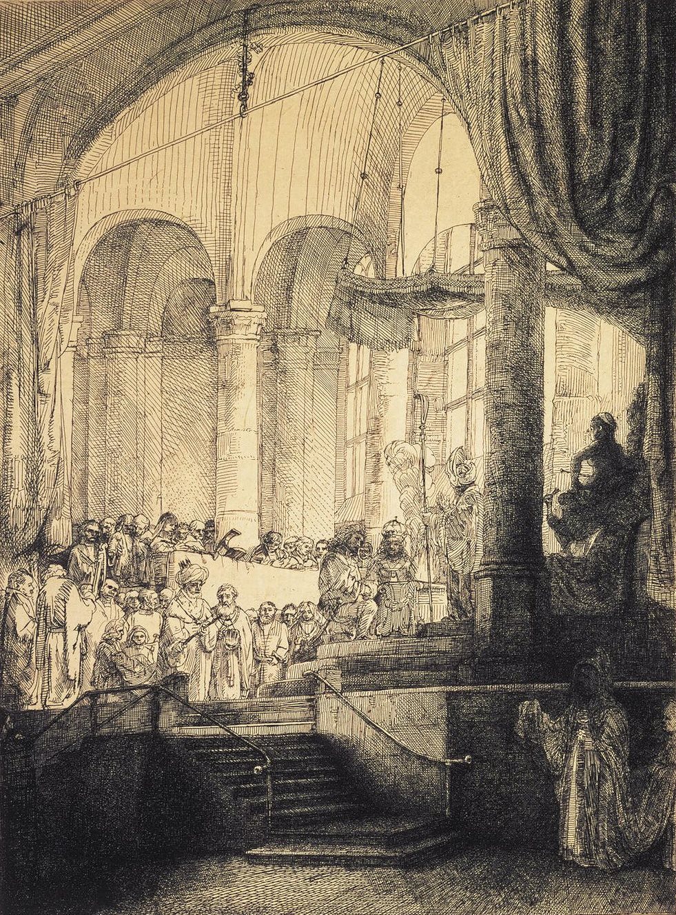 Рембрандт ван Рейн. Медея, или Свадьба Язона и Креусы. 1648.
