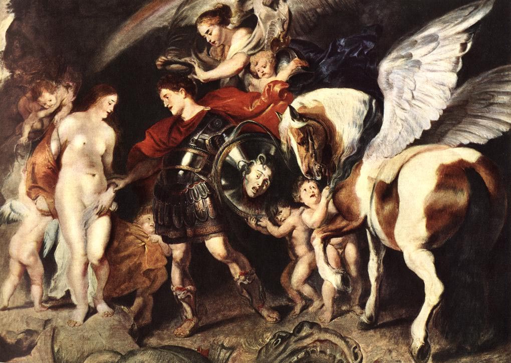 Питер Рубенс. Персей и Андромеда. 1620-1621.                                           .