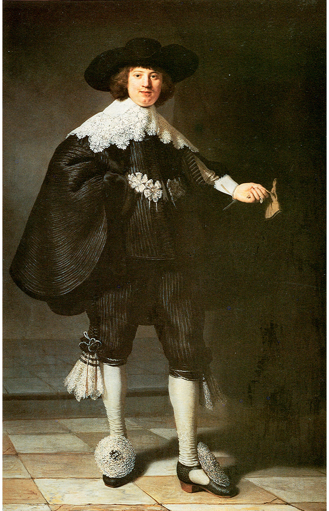 Рембрандт ван Рейн. Портрет Мартина Солманса. 1634.                                     .