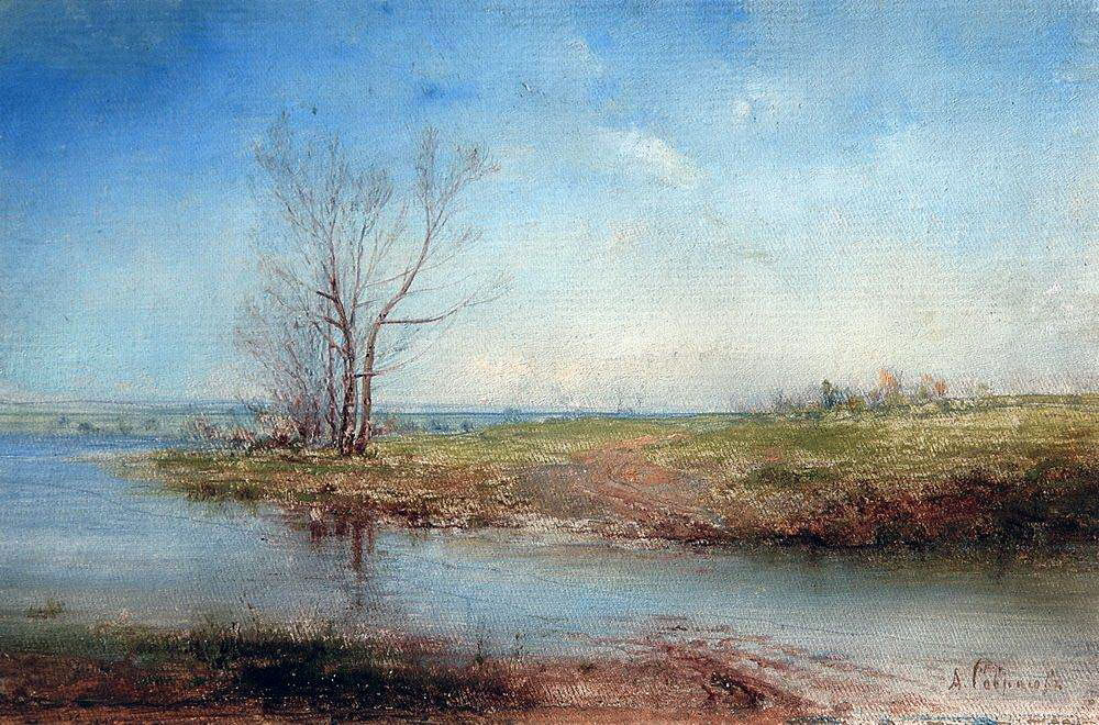 Алексей Кондратьевич Саврасов. "Весна". 1870-е.