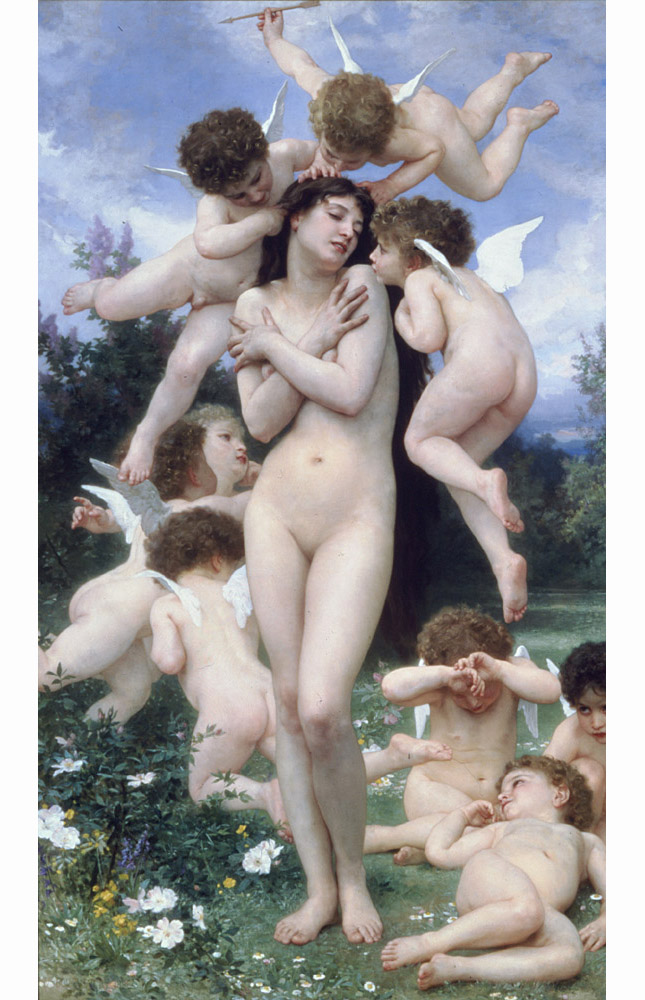 Адольф Вильям Бугро. "Весна". 1886. Художественный музей Джослина, Омаха.
