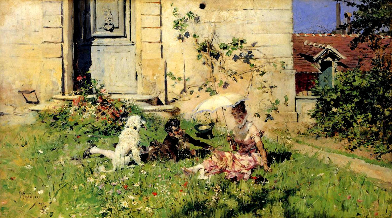 Джованни Больдини. "Весна". 1873.
