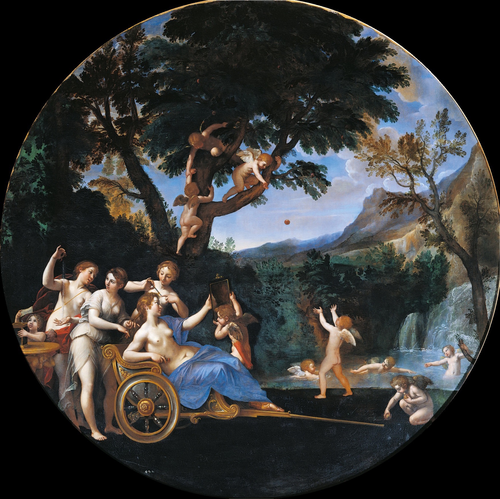Франческо Альбани. "Весна". 1616-1617. Галерея Боргезе, Рим.
