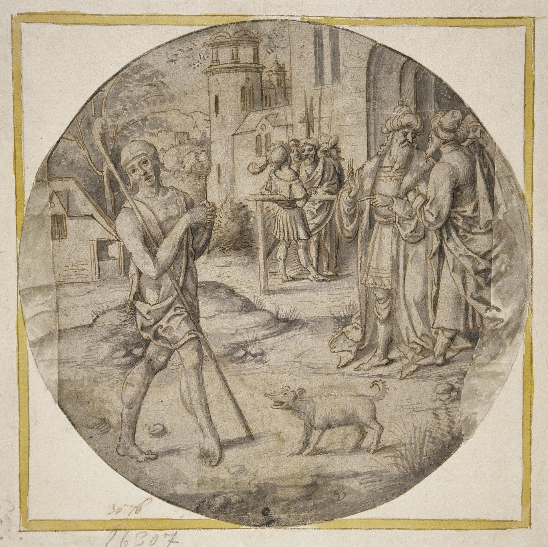 Неизвестный художник. "Возвращение блудного сына". Нидерланды. 1620-е.