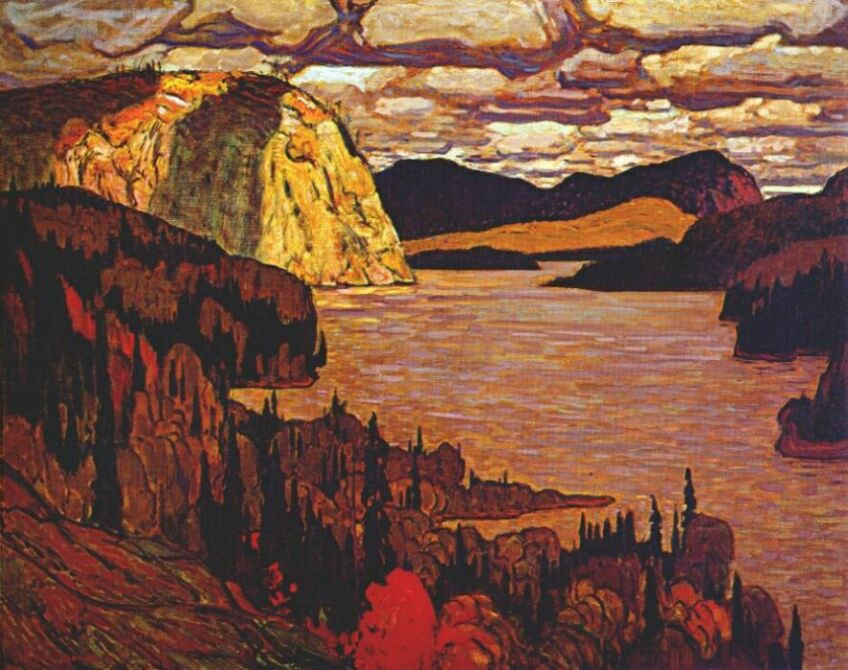 Джеймс Эдуард Херви Макдоналд. "Торжественная земля". 1921. Национальная галерея Канады, Оттава.