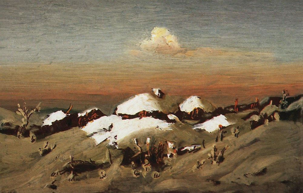 Архип Иванович Куинджи. "Зима". 1890-1895.
