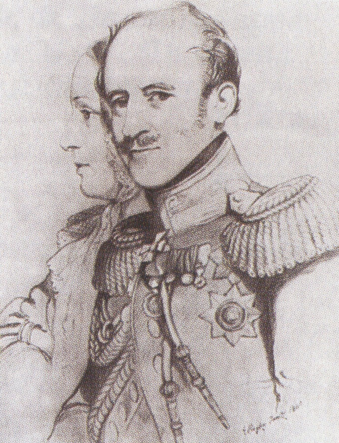 Е. Риджби. Портрет графа А. Х. Бенкендорфа с женой Елизаветой Андреевной. 1840.