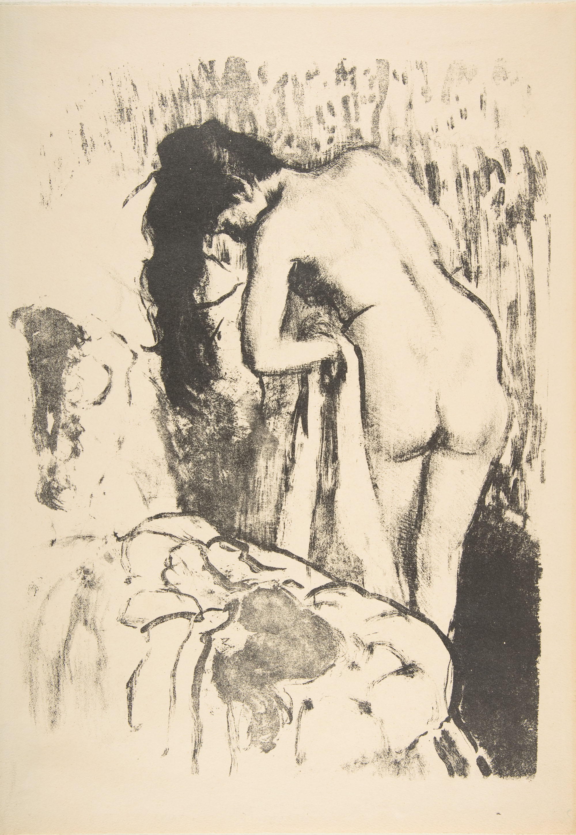 Эдгар Дега. "Женщина, вытирающаяся полотенцем". 1891-1892.