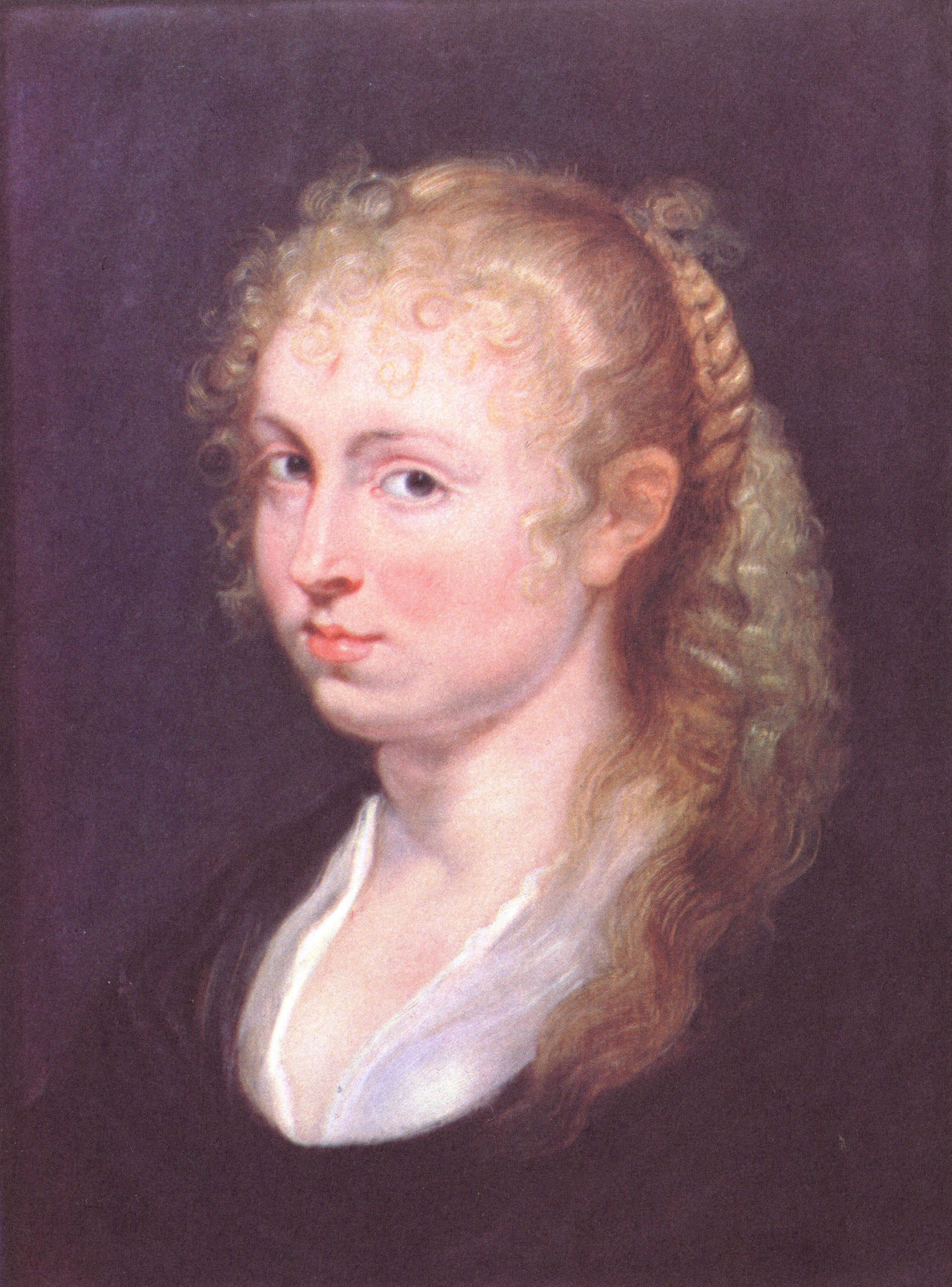 Питер Пауль Рубенс. "Портрет женщины с белокурыми волосами".