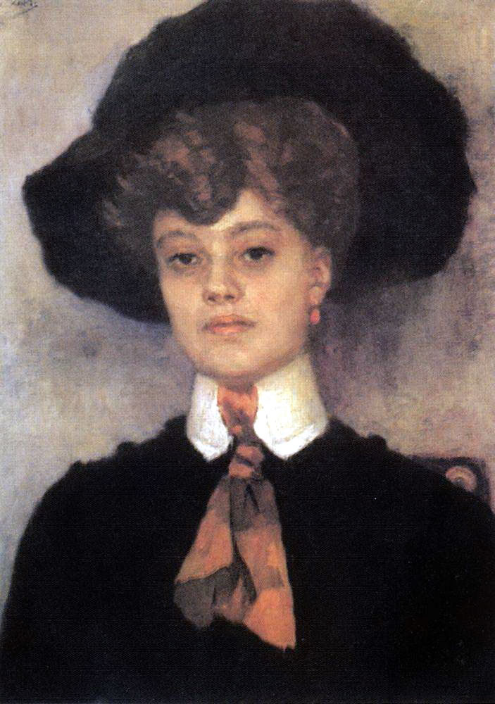 Василий Иванович Суриков. "Женский портрет". 1902.