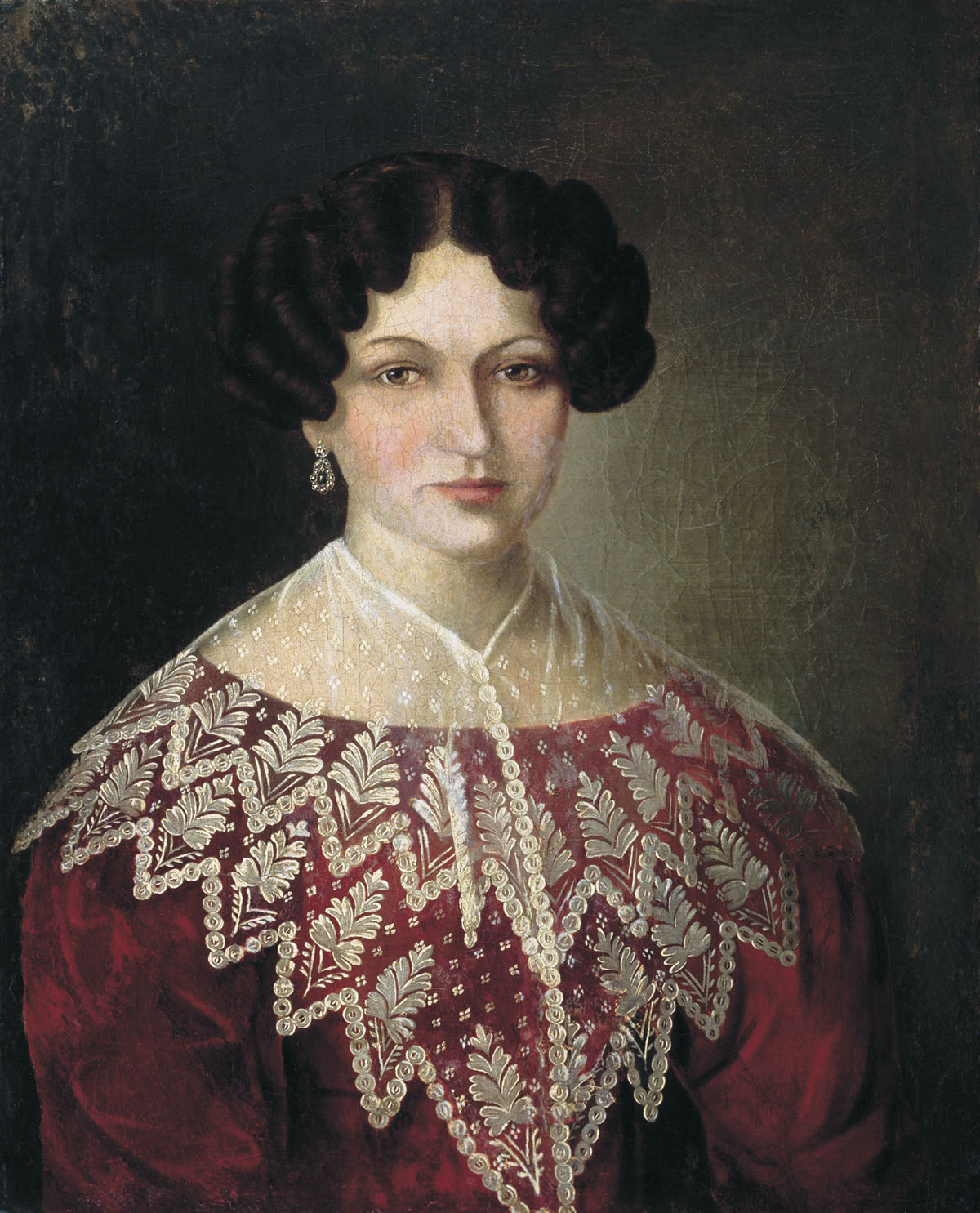 Яков Аргунов. Женский портрет. 1830.